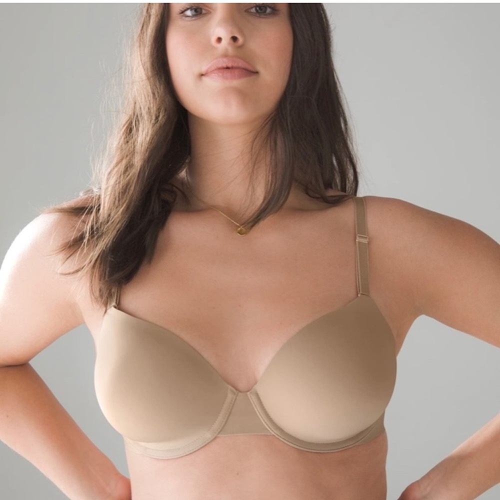 Soma Vanishing 360 Underwire Bra 38D Nude Perfect Coverage Smoothing